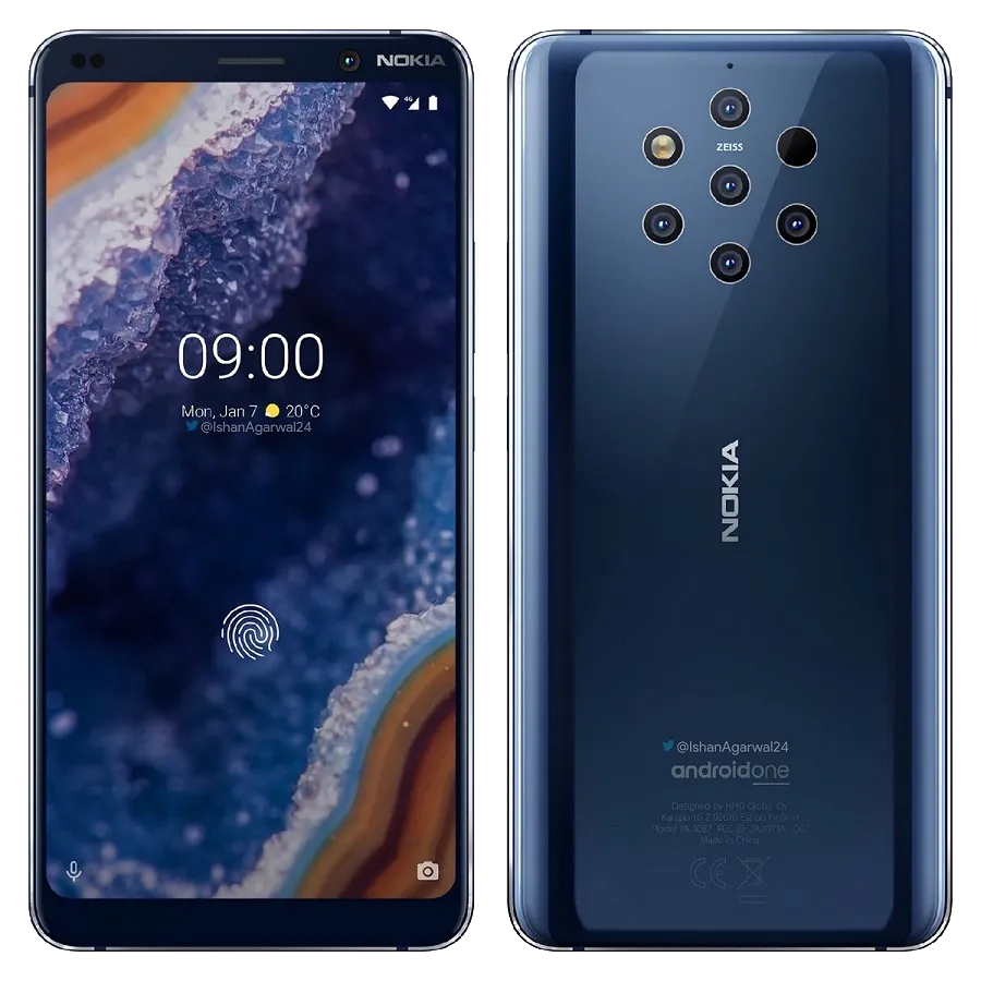 Замена кнопки включения телефона Nokia 9.3 PureView